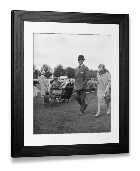Framed Print : Ranelagh polo pony show. Captain Marshall Roberts and Mrs Robert Grimston. 9 Framed Print : Ranelagh polo pony show. Captain Marshall Roberts and Mrs Robert Grimston. 9