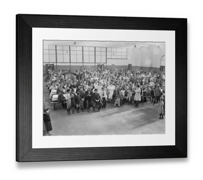 Framed Print : Atlantic Park, emigrant station at Southampton Third class passengers from Framed Print : Atlantic Park, emigrant station at Southampton Third class passengers from