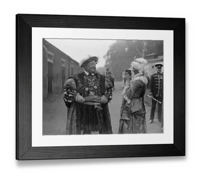 Framed Print : Esher Pageant. Sandown race course. 17 September 1932 Framed Print : Esher Pageant. Sandown race course. 17 September 1932