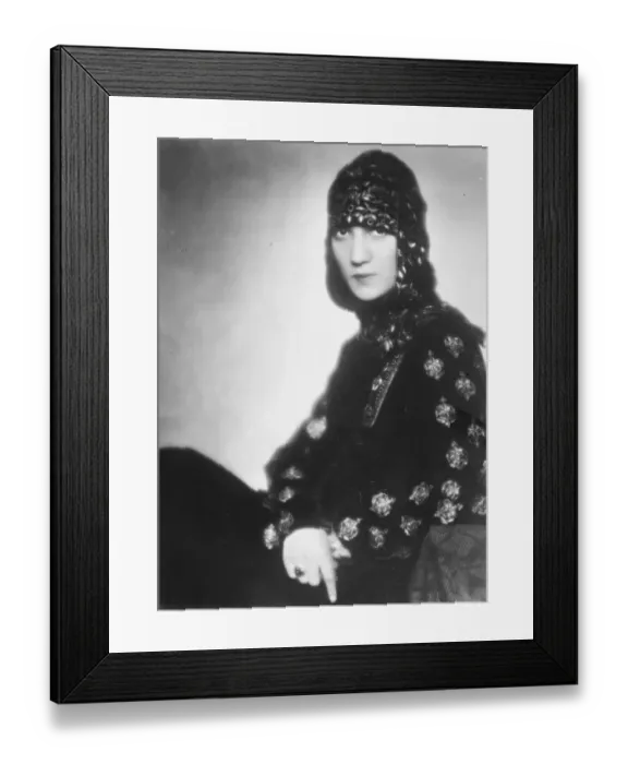Framed Print : A new aerial fashion. Senorita Antonia de Varella, Spains most famous airwoman Framed Print : A new aerial fashion. Senorita Antonia de Varella, Spains most famous airwoman