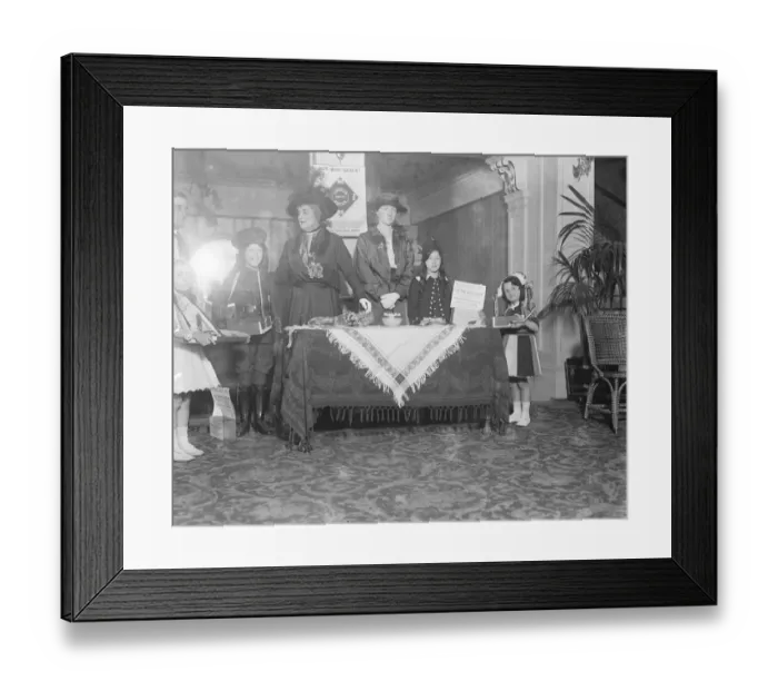 Framed Print : Tag day, Lady Randolph Churchill at Wood Green Empire Framed Print : Tag day, Lady Randolph Churchill at Wood Green Empire