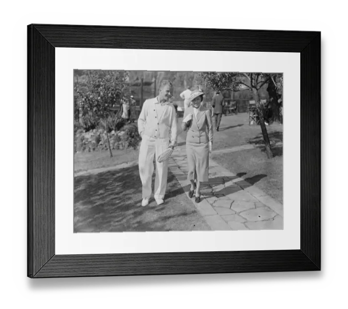 Framed Print : Lady Crossfields tennis club party at Highgate Gene Mako and Hon Mrs Peter Aitken 8 Framed Print : Lady Crossfields tennis club party at Highgate Gene Mako and Hon Mrs Peter Aitken 8