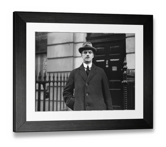 Framed Print : Dr Somerville Hastings, Labour MP for Reading. 11 January 1924