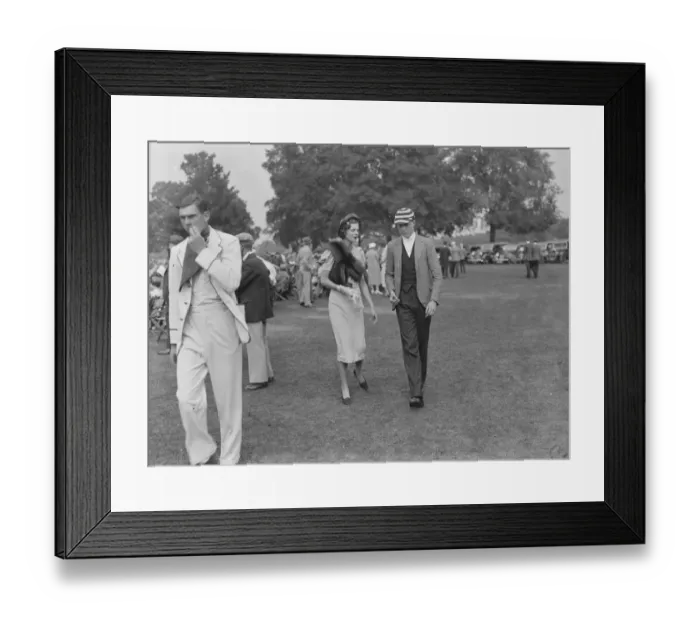 Framed Print : Eton versus Winchester cricket match at Eton Mr Gibson Watt and Mrs Robert Cobbold 25 Framed Print : Eton versus Winchester cricket match at Eton Mr Gibson Watt and Mrs Robert Cobbold 25