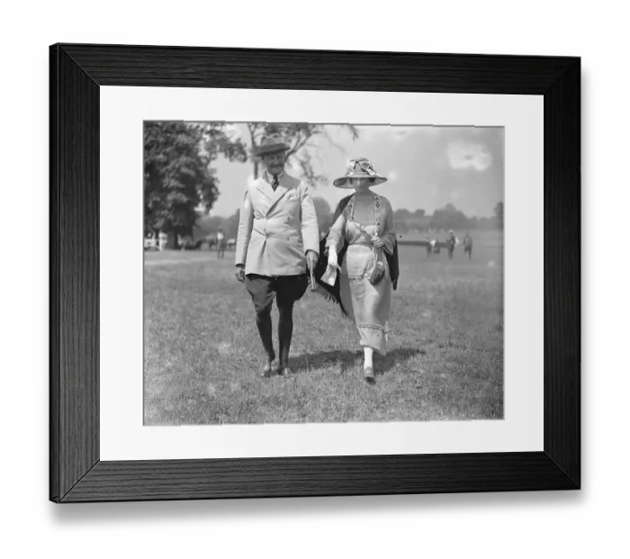 Framed Print : Ranelagh Polo club - Horse and Polo Show Brigadier General W F Sweney and Mrs Placket Framed Print : Ranelagh Polo club - Horse and Polo Show Brigadier General W F Sweney and Mrs Placket