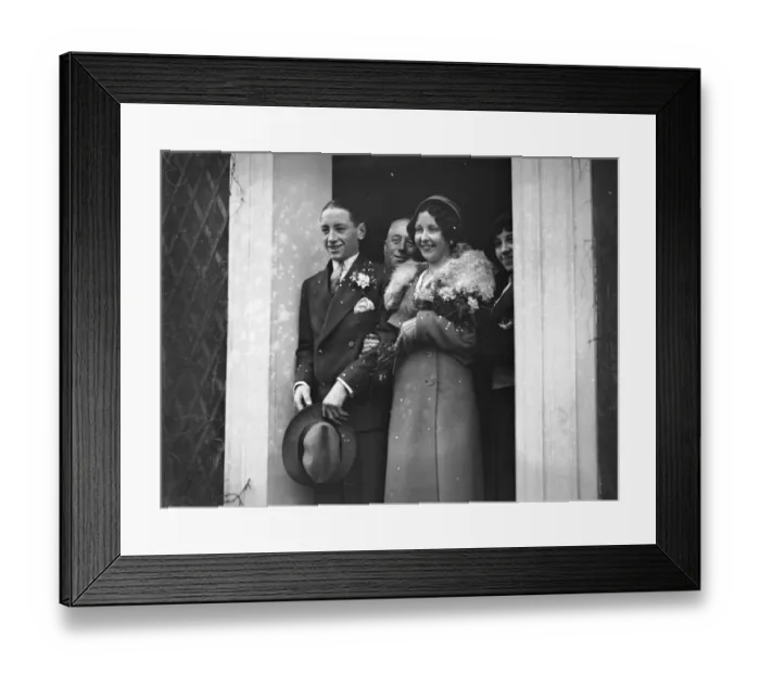 Framed Print : Wedding of Charles Smirks and Mrs Girvan Barker at Epsom Register office Bride Framed Print : Wedding of Charles Smirks and Mrs Girvan Barker at Epsom Register office Bride