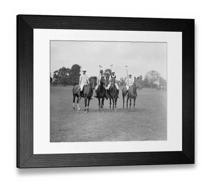 Framed Print : County Polo at Ranelagh C team, left to right A David, Maharejah of Jaipur Framed Print : County Polo at Ranelagh C team, left to right A David, Maharejah of Jaipur
