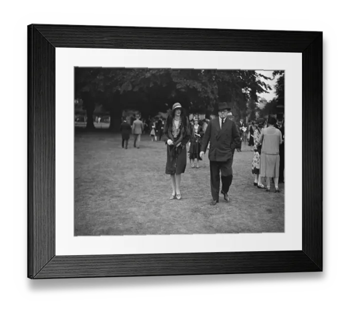 Framed Print : Indian Empire Garden party at Ranelagh Miss Hawkins and Earl of Portarlington 3 Framed Print : Indian Empire Garden party at Ranelagh Miss Hawkins and Earl of Portarlington 3