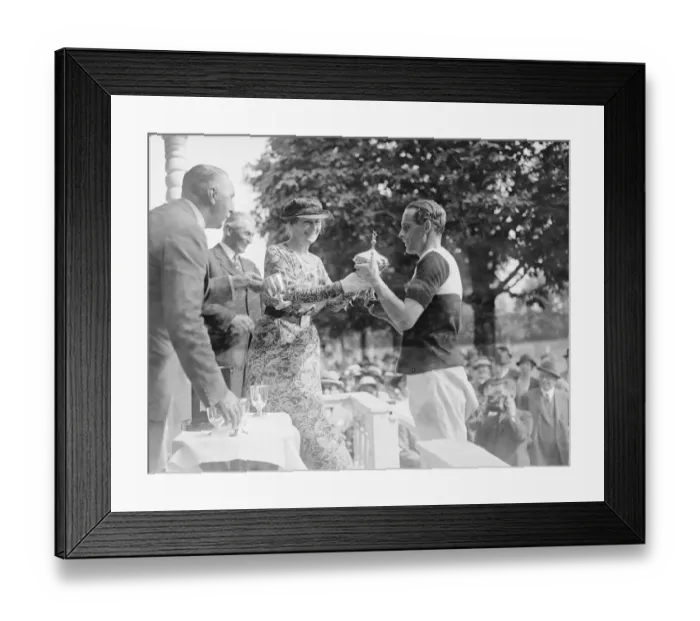 Framed Print : Polo at the Ranelagh Club. The final of the Subalterns Gold Cup between Framed Print : Polo at the Ranelagh Club. The final of the Subalterns Gold Cup between
