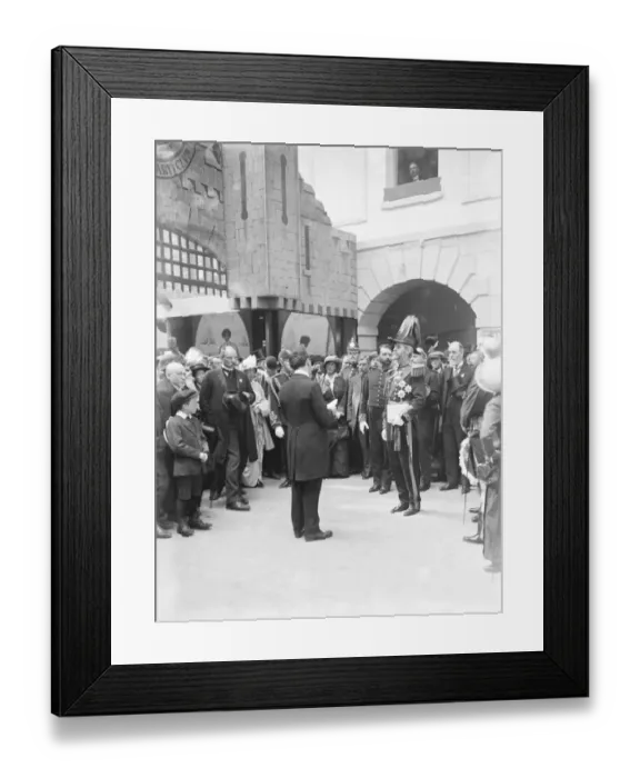 Framed Print : Opening of the Civic Exhibition at Dublin Lord Aberdeen Framed Print : Opening of the Civic Exhibition at Dublin Lord Aberdeen