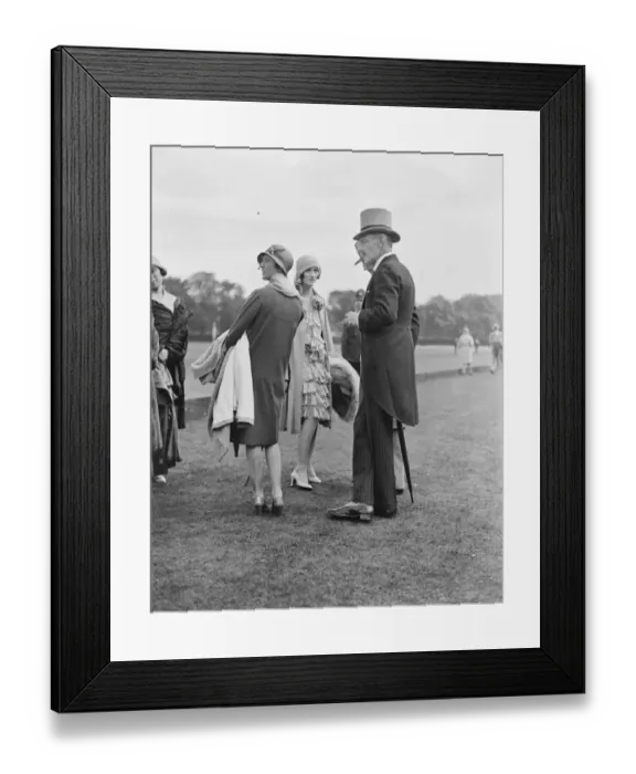 Framed Print : Polo at Hurlingham - El Gordo versus Hurricanes. Duchess of Peneranda, Lady Alexandra Framed Print : Polo at Hurlingham - El Gordo versus Hurricanes. Duchess of Peneranda, Lady Alexandra