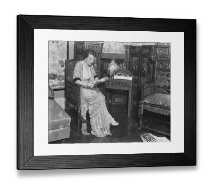 Framed Print : Miss Ethel Levey 20 January 1921 Framed Print : Miss Ethel Levey 20 January 1921