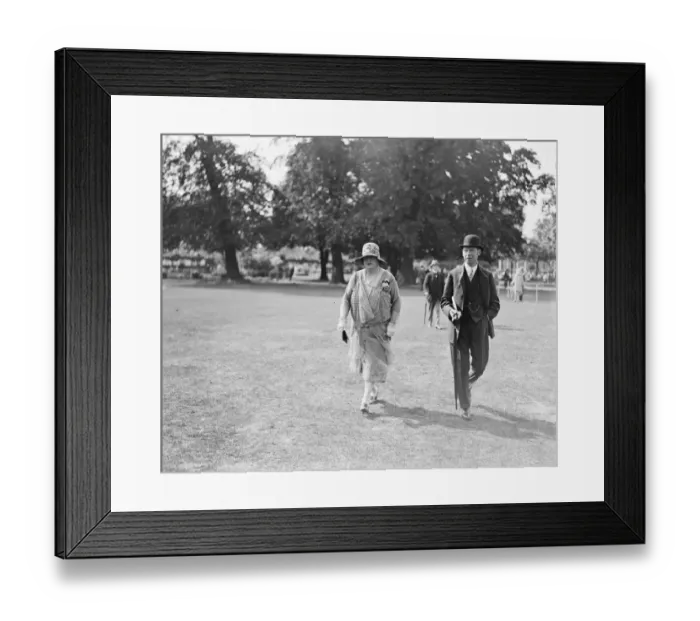 Framed Print : Ranelagh Polo club - ( Jumping Competition Day ) Earl and Countess Lindsay 7 Framed Print : Ranelagh Polo club - ( Jumping Competition Day ) Earl and Countess Lindsay 7