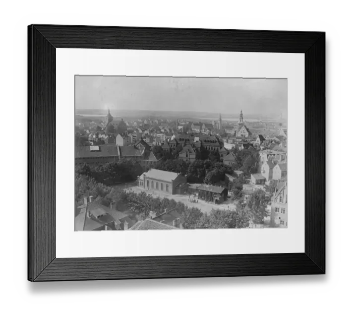 Framed Print : Allenstein, East Prussia