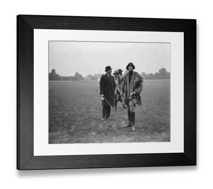 Framed Print : Roehampton Club Pony Gymkhana Lady Warrender 1925 Framed Print : Roehampton Club Pony Gymkhana Lady Warrender 1925
