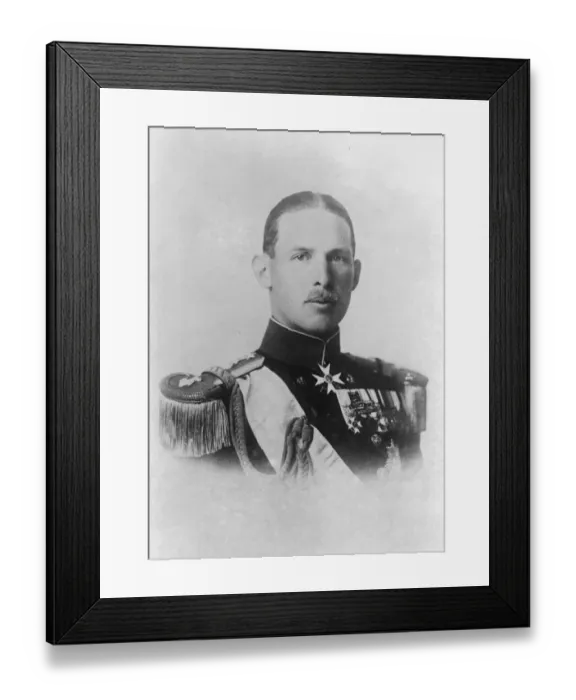 Framed Print : The King of Greece, George II 13 April 1923 Framed Print : The King of Greece, George II 13 April 1923
