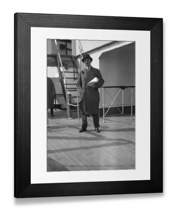 Framed Print : The new cross channel steamer Cote D Azor 22 April 1931
