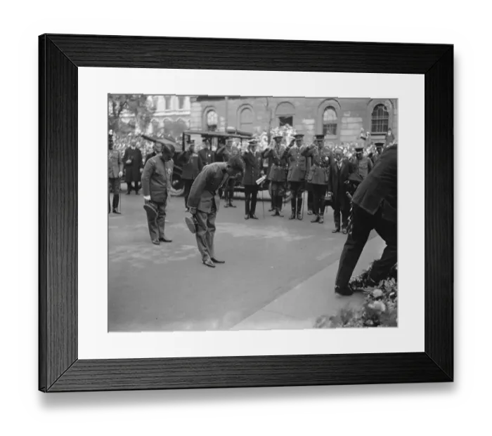 Framed Print : Crown Prince of Japan in London The Prince pays his tribute at the cenotaph 10 Framed Print : Crown Prince of Japan in London The Prince pays his tribute at the cenotaph 10