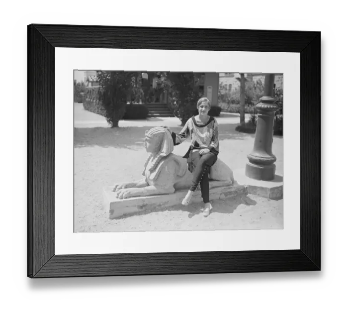 Framed Print : On the Lido Miss Lucille Klein 1927 Framed Print : On the Lido Miss Lucille Klein 1927