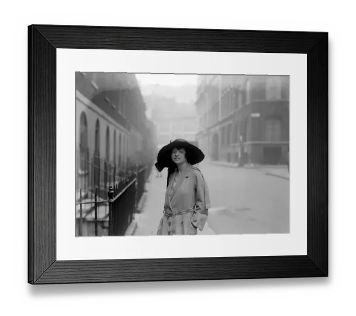 Framed Print : All done by Will Power. Resista (Mrs P. J. Bush), the 7 stone girl who defies all Framed Print : All done by Will Power. Resista (Mrs P. J. Bush), the 7 stone girl who defies all