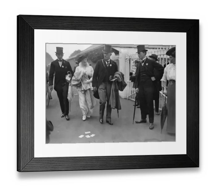 Framed Print : Lord Cheylesmore arriving at Royal Ascot Races Framed Print : Lord Cheylesmore arriving at Royal Ascot Races