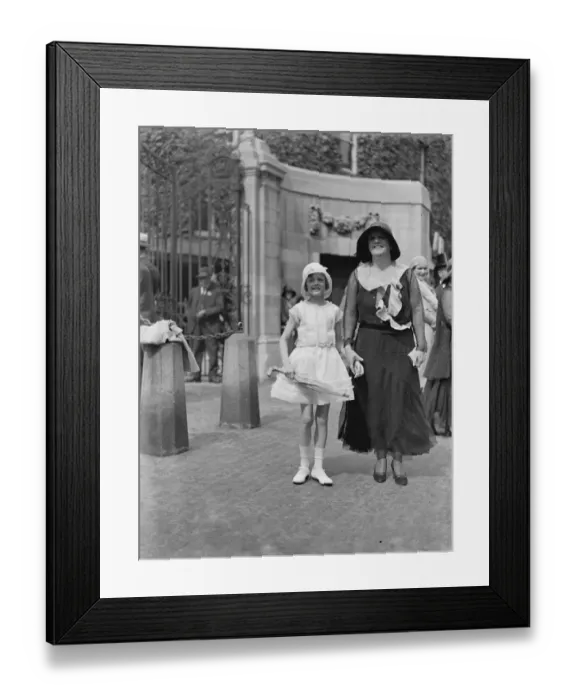 Framed Print : Eton versus Harrow cricket at Lords Cricket Ground Mrs Hilton Phillipson and her daughter Framed Print : Eton versus Harrow cricket at Lords Cricket Ground Mrs Hilton Phillipson and her daughter