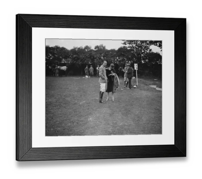 Framed Print : Ranelagh - Lords versus 10th Hussars. The Duke of Gloucester. 17 June 1928 Framed Print : Ranelagh - Lords versus 10th Hussars. The Duke of Gloucester. 17 June 1928