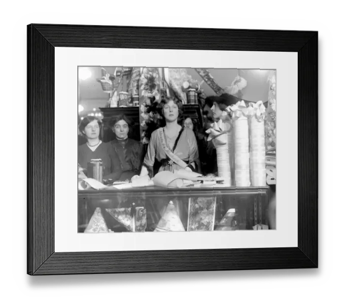 Framed Print : Selfridges Bazaar. Lady Diana Manners Framed Print : Selfridges Bazaar. Lady Diana Manners