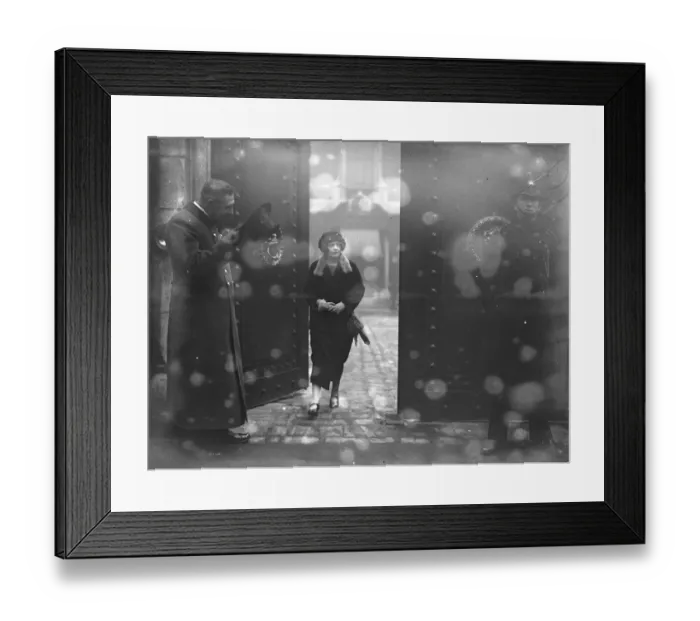 Framed Print : Society Callers at Chesterfield House Miss Megan Lloyd George 9 March 1923 Framed Print : Society Callers at Chesterfield House Miss Megan Lloyd George 9 March 1923