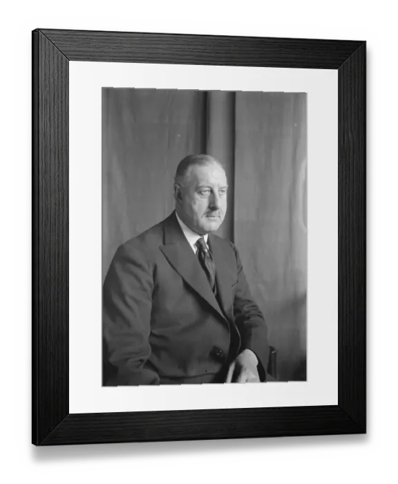 Framed Print : Mr Richard Jack 24 March 1927 Framed Print : Mr Richard Jack 24 March 1927