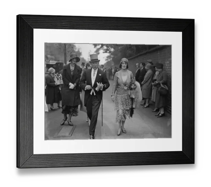 Framed Print : Eton versus Harrow cricket at Lords Cricket Ground Sir Henry and Lady Buckingham Framed Print : Eton versus Harrow cricket at Lords Cricket Ground Sir Henry and Lady Buckingham