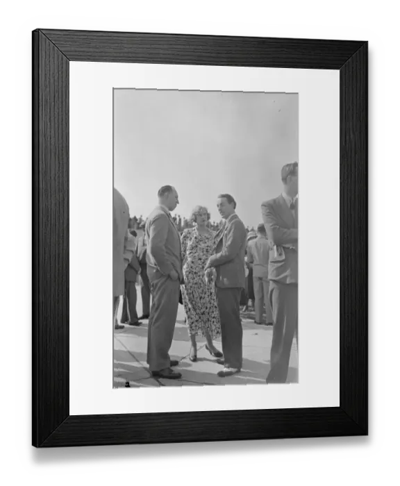 Framed Print : Guild of air pilots and navigators display at Brooklands Earl of Brecknock, Miss Althan