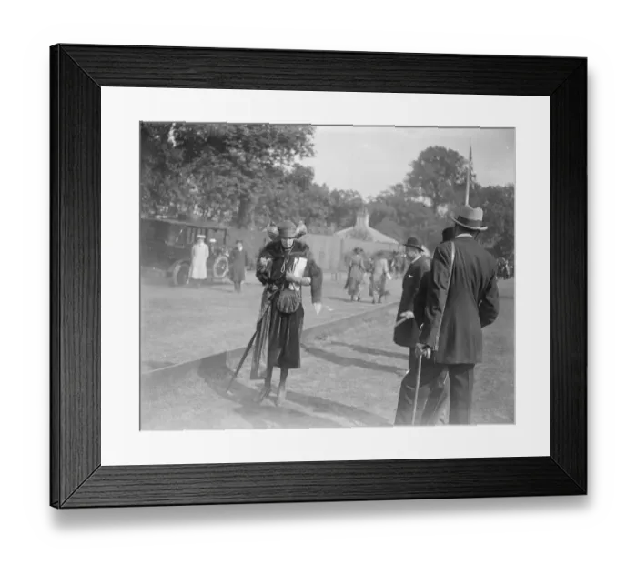 Framed Print : Polo at Hurlingham. Mme Pirelli. 29 June 1931 Framed Print : Polo at Hurlingham. Mme Pirelli. 29 June 1931