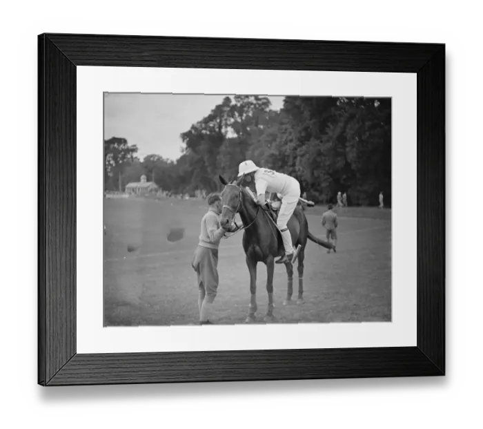 Framed Print : Ladies Inter - Club Polo match at the Ranelagh Club, West London. Lady Priscilla Willoughby Framed Print : Ladies Inter - Club Polo match at the Ranelagh Club, West London. Lady Priscilla Willoughby
