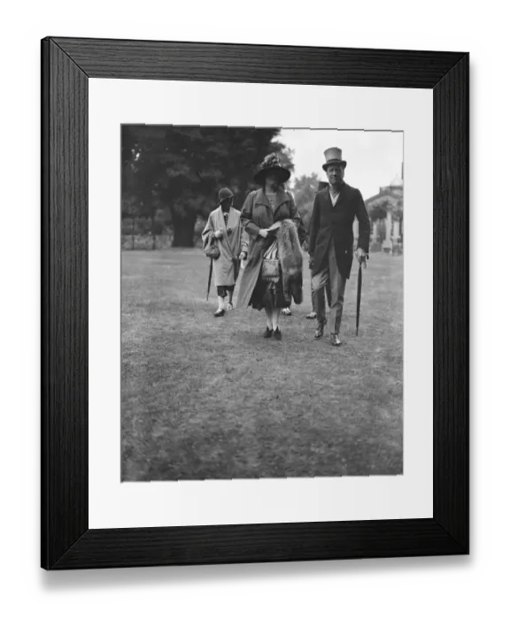 Framed Print : Ladies mounted sports at Ranelagh. Lady Margaret Saville and Major Alexander. 1925 Framed Print : Ladies mounted sports at Ranelagh. Lady Margaret Saville and Major Alexander. 1925