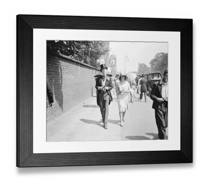 Framed Print : Eton versus Harrow cricket at Lords Cricket Ground Mr Cecil Beaton and Miss Nancy Framed Print : Eton versus Harrow cricket at Lords Cricket Ground Mr Cecil Beaton and Miss Nancy