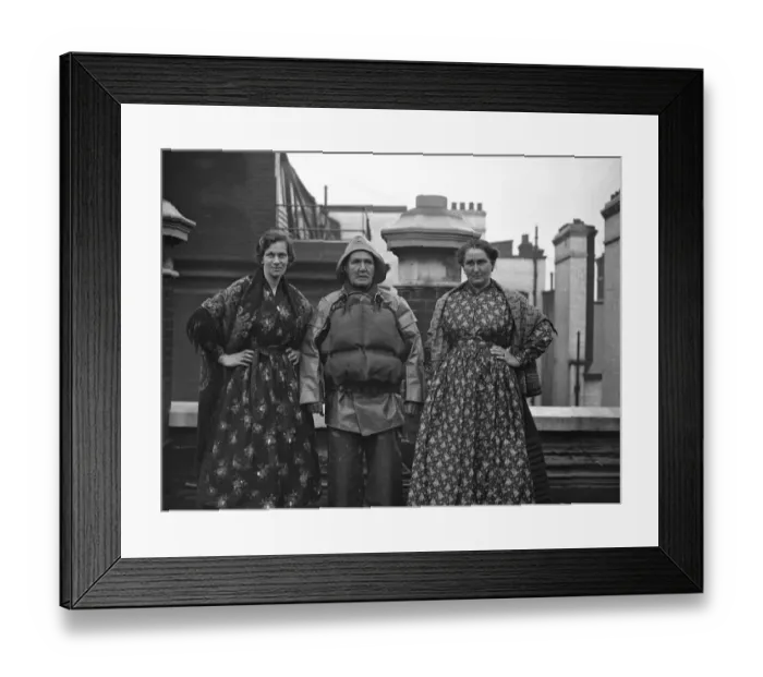 Framed Print : Newbiggin lifeboat heroines decorated at the National Lifeboat Headquarters. Mrs Dent Framed Print : Newbiggin lifeboat heroines decorated at the National Lifeboat Headquarters. Mrs Dent