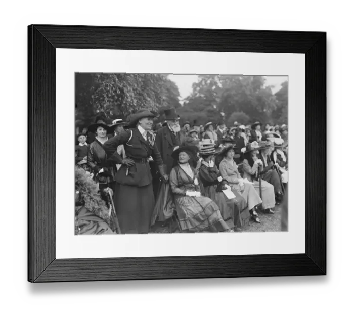 Framed Print : Rally of London Girl Guides in Battersea Park. Lord Meath, Miss Agnes Baden Powell Framed Print : Rally of London Girl Guides in Battersea Park. Lord Meath, Miss Agnes Baden Powell