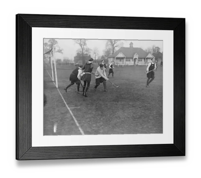Framed Print : Keen Hockey by Women of Kent Kent versus Middlesex at Sundridge Park, Bickley Framed Print : Keen Hockey by Women of Kent Kent versus Middlesex at Sundridge Park, Bickley