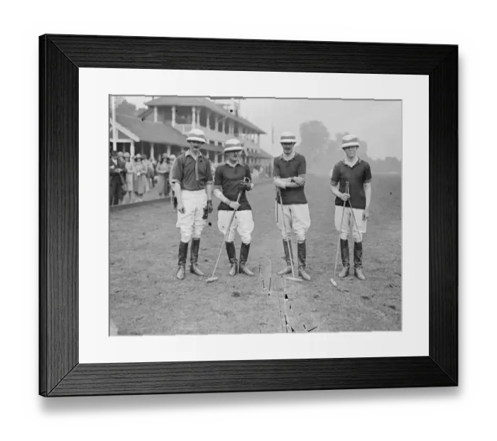 Framed Print : Ranelagh - British Army versus Federation Des Polos De France for the Verdun Cup Framed Print : Ranelagh - British Army versus Federation Des Polos De France for the Verdun Cup