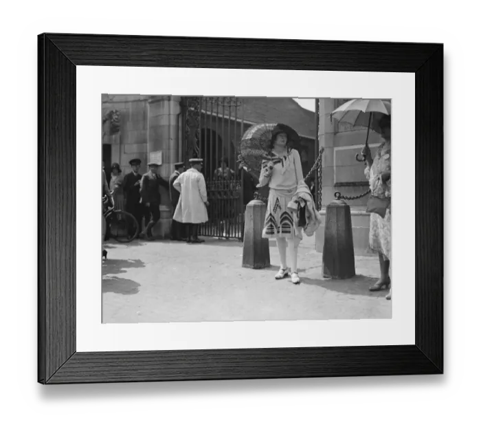 Framed Print : Eton versus Harrow at Lords. Mrs Frederick Isitt 12 July 1929 Framed Print : Eton versus Harrow at Lords. Mrs Frederick Isitt 12 July 1929