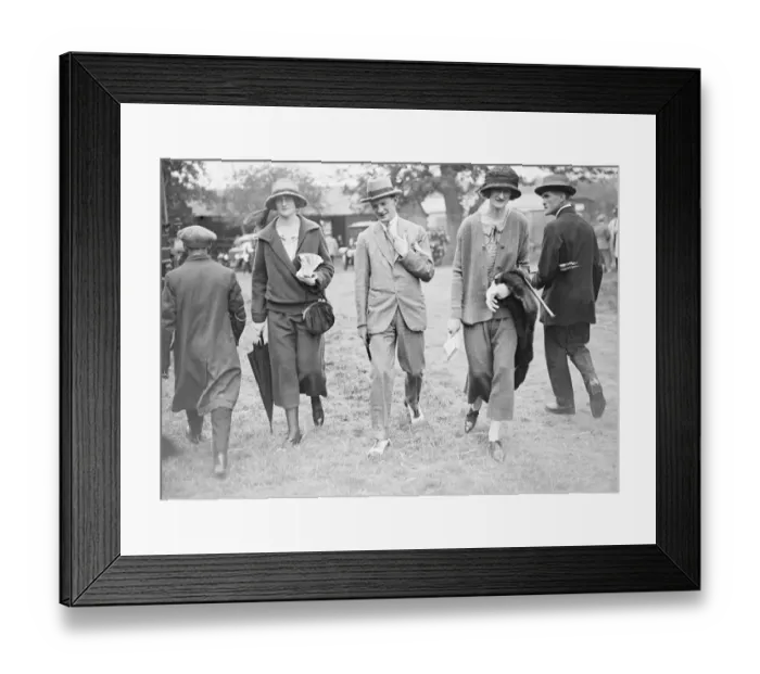 Framed Print : Tunbridge Wells and South East Counties show at Tunbridge Wells Hon Sylvia Portman