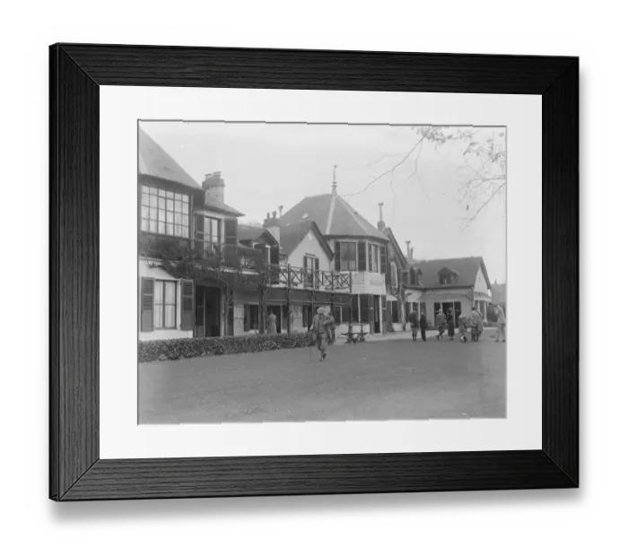 Framed Print : Pau Golf Club House in France
