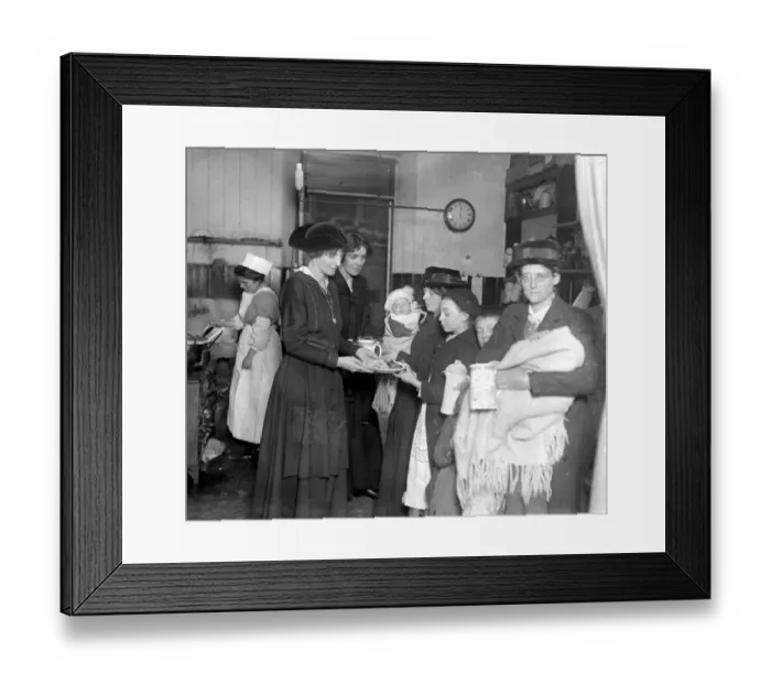 Framed Print : Lady Muriel Paget. society ladies help in invalid kitchen s. These kitchens were Framed Print : Lady Muriel Paget. society ladies help in invalid kitchen s. These kitchens were