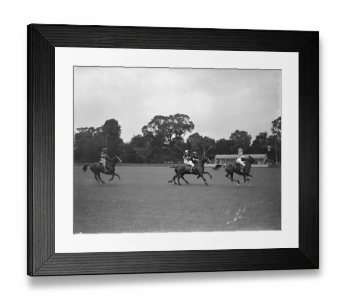 Framed Print : Ladies Inter - Club Polo match at the Ranelagh Club, West London. Miss Nell Campbell Framed Print : Ladies Inter - Club Polo match at the Ranelagh Club, West London. Miss Nell Campbell