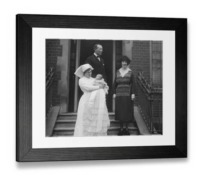 Framed Print : The christening of the Earl and Countess Killorey at St James, Piccadilly Framed Print : The christening of the Earl and Countess Killorey at St James, Piccadilly
