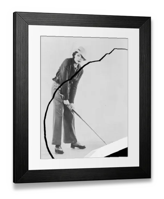 Framed Print : Trouser fashion for women sweeps America. The trouser fashion for women set by Marlene Dietrich Framed Print : Trouser fashion for women sweeps America. The trouser fashion for women set by Marlene Dietrich
