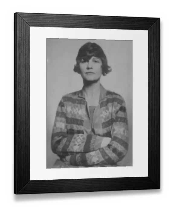 Framed Print : Betrothed to A British nbleman Mme Gabrielle Chanel, Frances most famous
