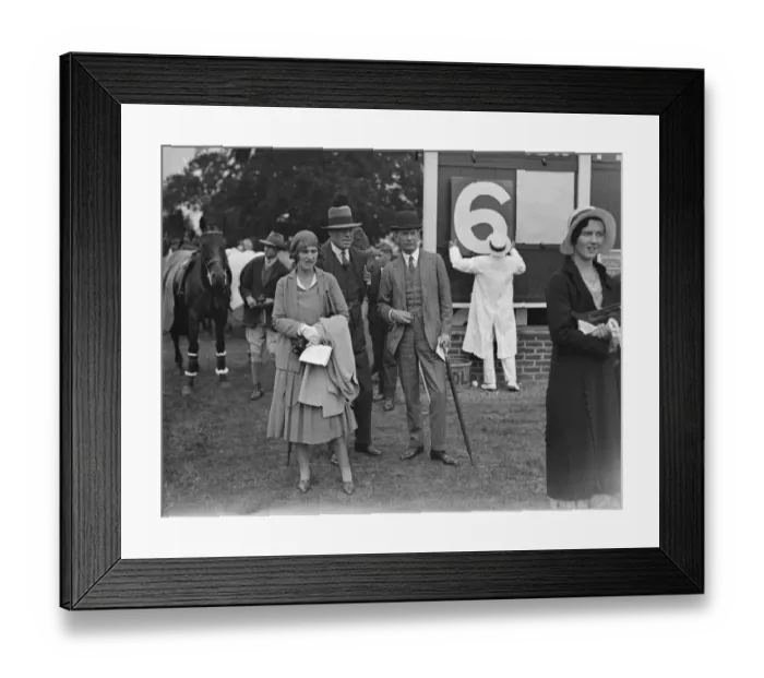 Framed Print : Polo at Ranelagh Los Puarats versus Panthers Mrs and Commander Warren and Sir Roger Keyes Framed Print : Polo at Ranelagh Los Puarats versus Panthers Mrs and Commander Warren and Sir Roger Keyes