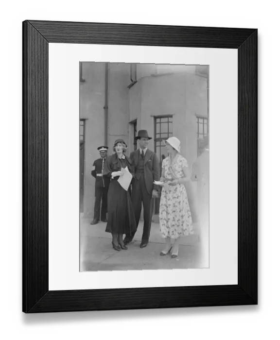 Framed Print : Household Brigade flying meeting at Heston Baroness De Forrest, Mr Whigham Framed Print : Household Brigade flying meeting at Heston Baroness De Forrest, Mr Whigham